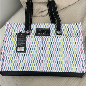 SCOUT Colorful Stripe Tote Bag